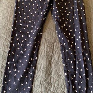 Primark leggings, Blue Floral